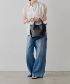 russet エンボスモノグラム2WAYタウントートバッグ(CE-1672-WEB)