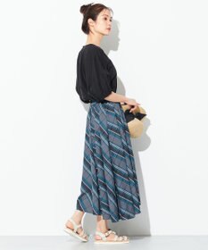 ANY 【ウエストゴム】マドラスチェック スカート