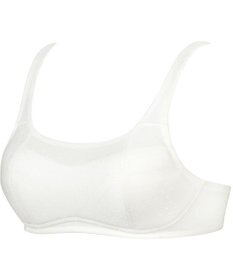 Wing ジュニア ノンワイヤーブラ Wing Teen きちんとささえる オーガニックコットン混(身生地部) 【STEP3 まるみをおびてきた胸に】 ハーフトップ  RB2018 ウイング／ワコール