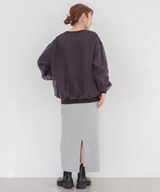 AMERICAN HOLIC オーガンジーレイヤードスウェット