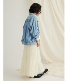 CRAFT STANDARD BOUTIQUE ライトデニムギャザーＧジャン