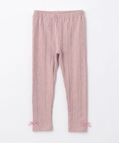 ANY KIDS ケーブル ジャガード レギンス