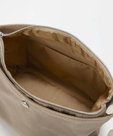 TOPKAPI 【Breath TOPKAPI sis】【WEB限定】ナイロン レザーポケット ミニ ショルダーバッグ 軽量 / CALM カーム　