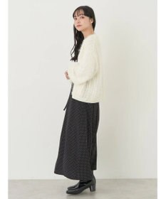 earth music&ecology ふさふさショートカーディガン