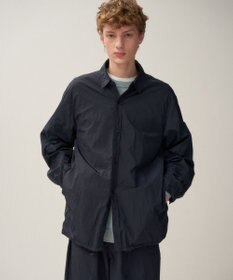 ATON HAND DYED NYLON | シャツ ジャケット ‐UNISEX