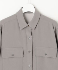 自由区 【洗える】ハイツイストシャツ ブラウス