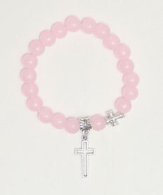 WEGO Lクロスモチーフビーズブレス