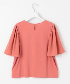 Feroux 【UVケア】ジョーゼットフレアスリーブ Tシャツ