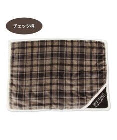 PET PARADISE ペットパラダイス 遠赤外線 ボアマット 《 チェック柄 》 (80×60cm)