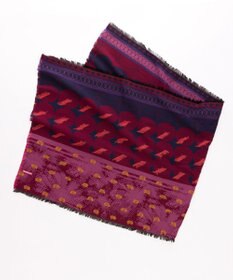 POLS コットン・キュプラ MIXTURE　フサスカーフ