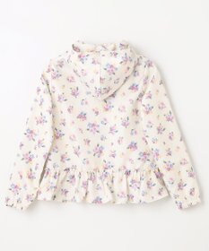 ANY KIDS フード取り外し 総柄 ブルゾン