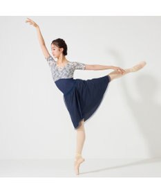 Chacott ハーフスリーブレオタード