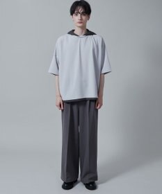 WEGO フェイクレイヤードフードT（S）