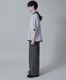 WEGO フェイクレイヤードフードT（S）