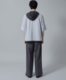 WEGO フェイクレイヤードフードT（S）