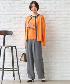 自由区 L 【セットアップ対応・洗える】トリアセジョーゼット  パンツ