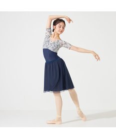 Chacott ハーフスリーブレオタード