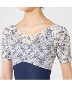 Chacott ハーフスリーブレオタード