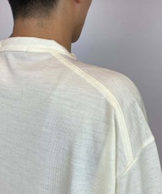 KASHIYAMA 【ウォッシャブル】ウールジャージークルーネックニット