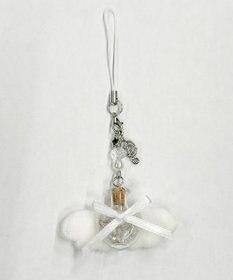 WEGO カラーリボンエンジェルキーホルダー