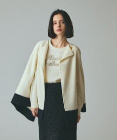 GRACE CONTINENTAL ストール付リバーケープ