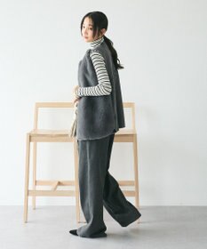 CRAFT STANDARD BOUTIQUE エコファー×ムートンチュニックベスト