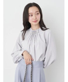 earth music&ecology パールタックブラウス