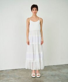 GRACE CONTINENTAL レースコンビキャミソールワンピース