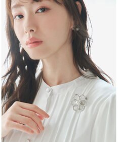 Tiaclasse 【安田美沙子さんスタイリングアイテム】フラワーモチーフブローチ