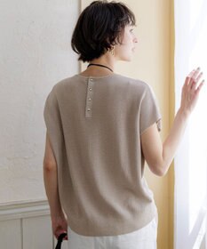 23区 【先行予約/WEB&一部店舗限定】クレープコットン アゼラメ ニット
