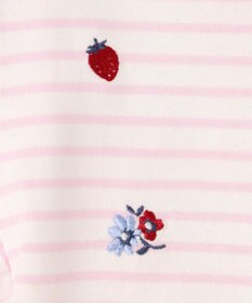 組曲 KIDS 【110-140㎝】 フルーティーボーダーTシャツ