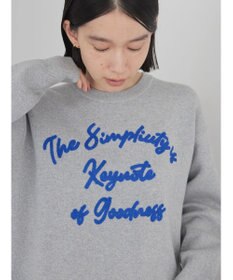 AMERICAN HOLIC サガラ刺繍ミラノリブニットプルオーバー