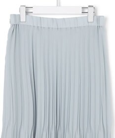 ICB L 【先行予約】ライトジョーゼットプリーツ スカート