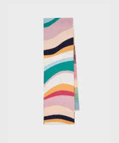 Paul Smith パステル Swirl ジャカード マフラー