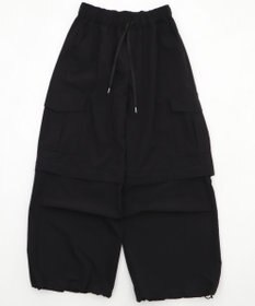 WEGO 【ウエストゴム】2WAYカーゴパンツ