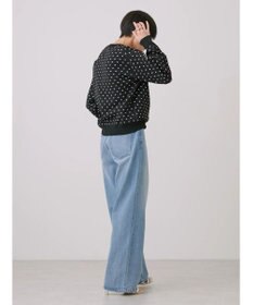 AMERICAN HOLIC エコカルットＤｏｔクルーネックカーディガン