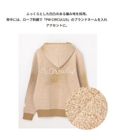 PW CIRCULUS 【手洗い洗濯可】【MEN】グラデーションニットフーディ ゴルフ