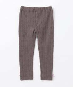 ANY KIDS ケーブル ジャガード レギンス