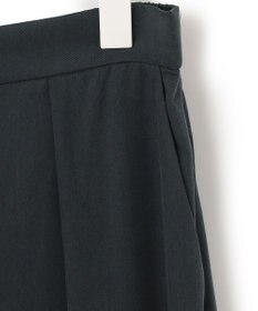 ICB 【洗える】 フィブリルツイル タックパンツ