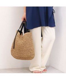 UNBILLION カシュカシュ cachecache / ベルトハンドル柄編トート