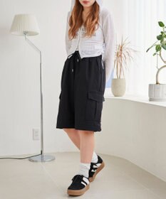 WEGO 【ウエストゴム】2WAYカーゴパンツ