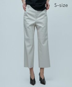 BEIGE， 【S-size】DUPHOT / レザーパンツ
