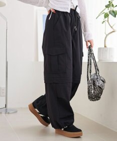 WEGO 【ウエストゴム】2WAYカーゴパンツ