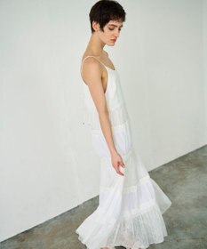 GRACE CONTINENTAL レースコンビキャミソールワンピース