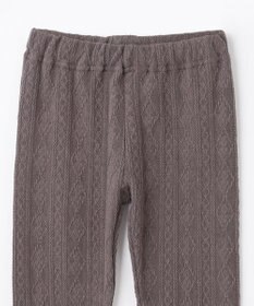 ANY KIDS ケーブル ジャガード レギンス