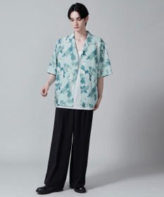 WEGO 【ユニセックス着用ITEM/MLサイズ展開】トロミアロハシャツ（S）