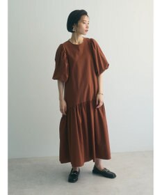 Green Parks armonia.ボリュームギャザーワンピース