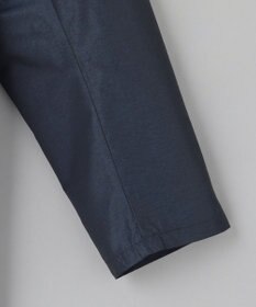 GOTAIRIKU 【ビジネスで着用可】メランジシャンブレー フーデッドブルゾン