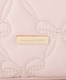 Maison de FLEUR 撥水加工リボンキルティングトートバッグ