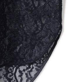 ICB 【洗える】ナイロンラッセルレース バンドカラーシャツ